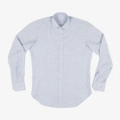 Hot Cashmere Micro Checked Sport Shirt For Men