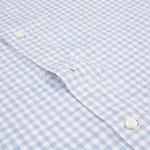 Hot Cashmere Micro Checked Sport Shirt For Men