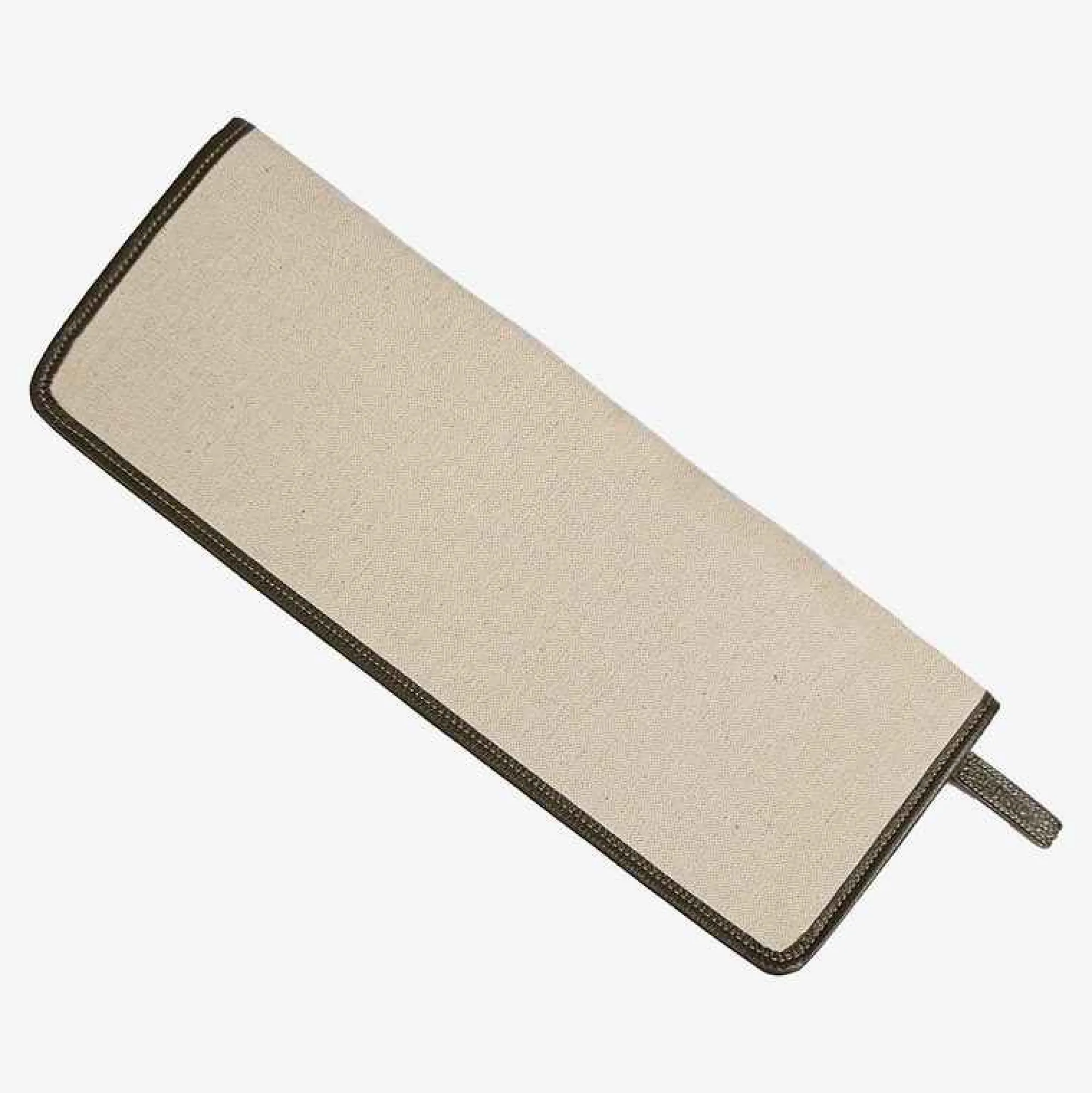 Outlet Leather Inserts Tie-Case - Green For Men