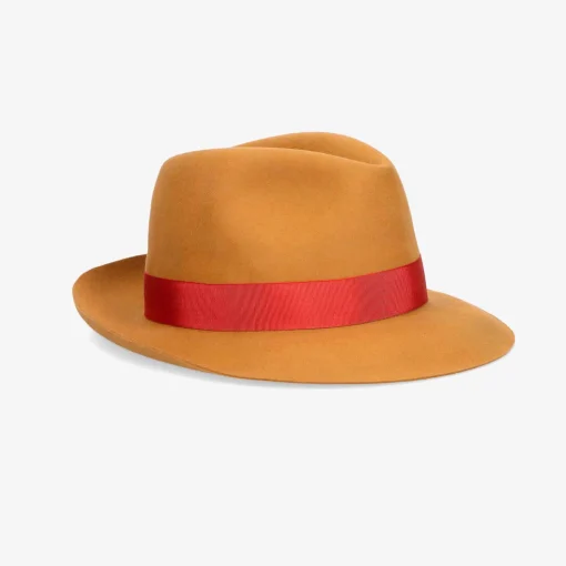 New Mustard "50 Gr" Hat For Men