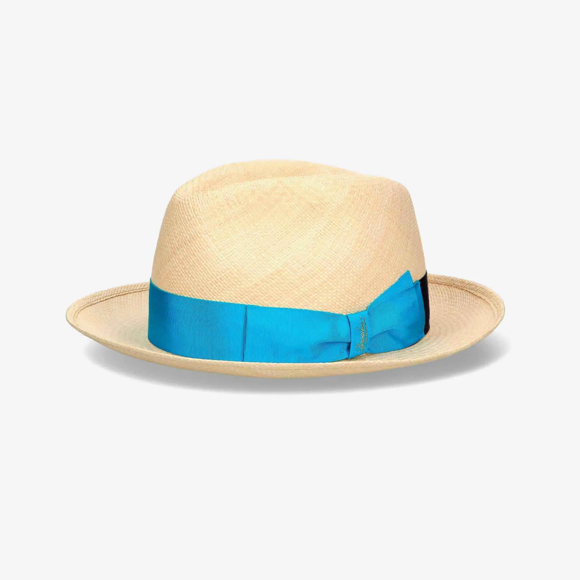 Hot Panama Hat With Multicolor Band Accessories