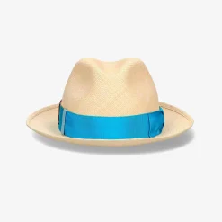 Hot Panama Hat With Multicolor Band Accessories
