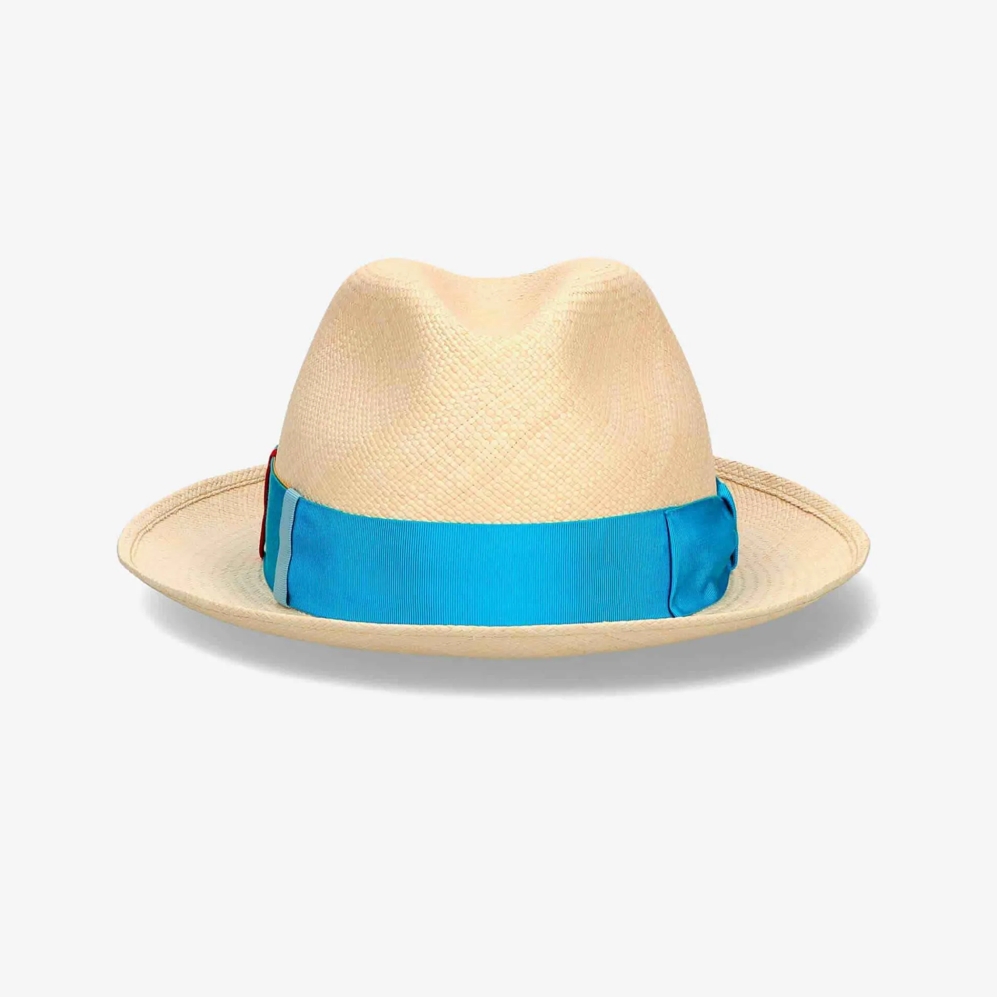 Hot Panama Hat With Multicolor Band Accessories