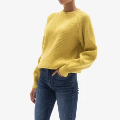 Clearance Brass Lamb'S Wool Roundneck Sweater For Men