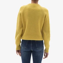 Clearance Brass Lamb'S Wool Roundneck Sweater For Men