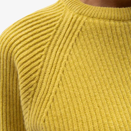 Clearance Brass Lamb'S Wool Roundneck Sweater For Men