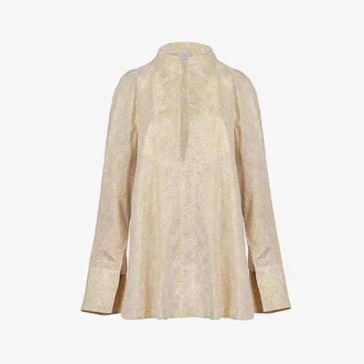 Hot Livia Liberty Cotton Shirt Tops & T-Shirts