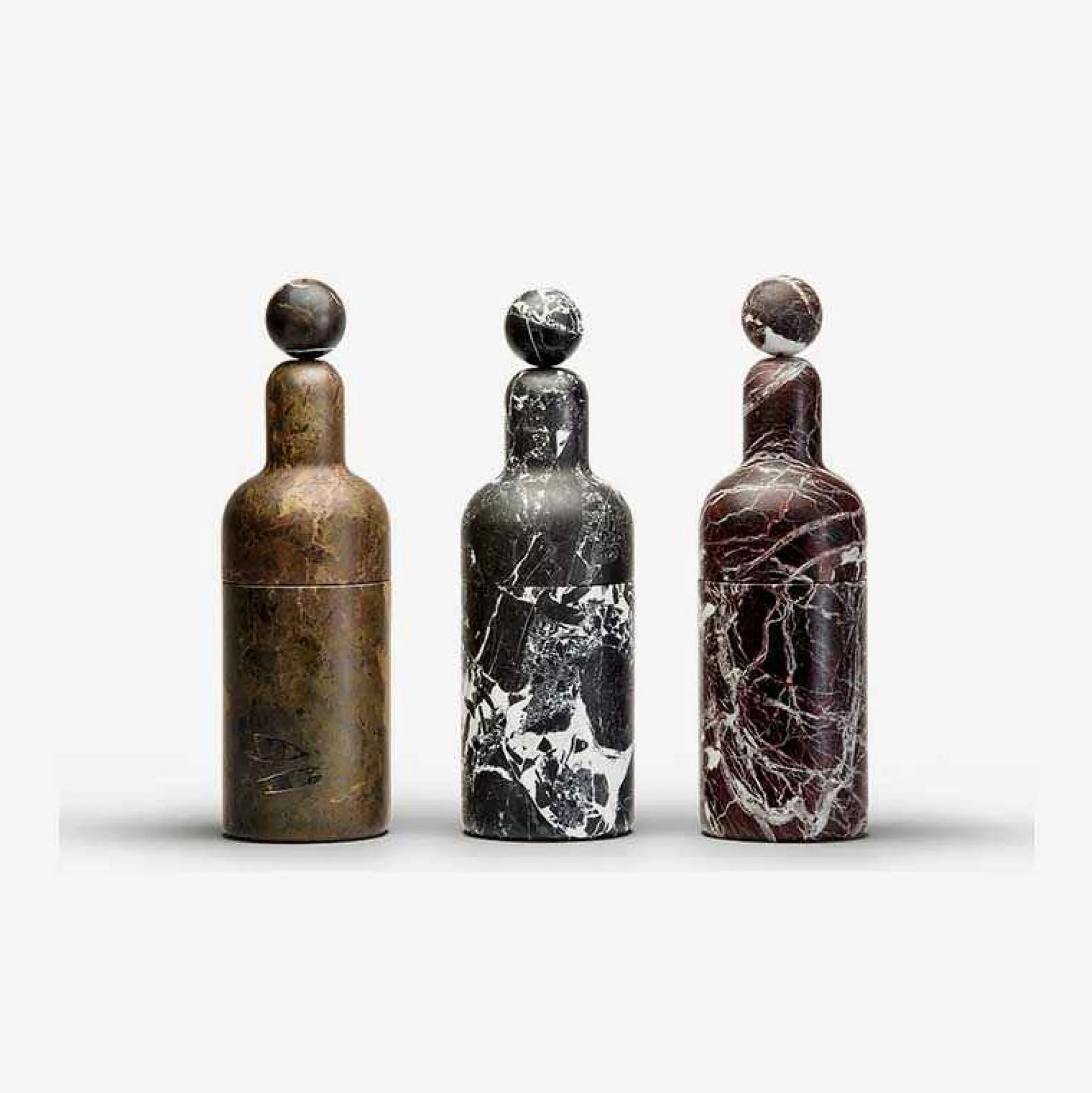 Cooler F Marble Container Red Levanto, Pietro Russo Design - Made To Order Kitchen