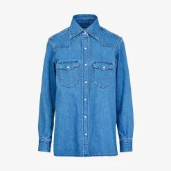The Dina Shirt Denim Tops & T-Shirts