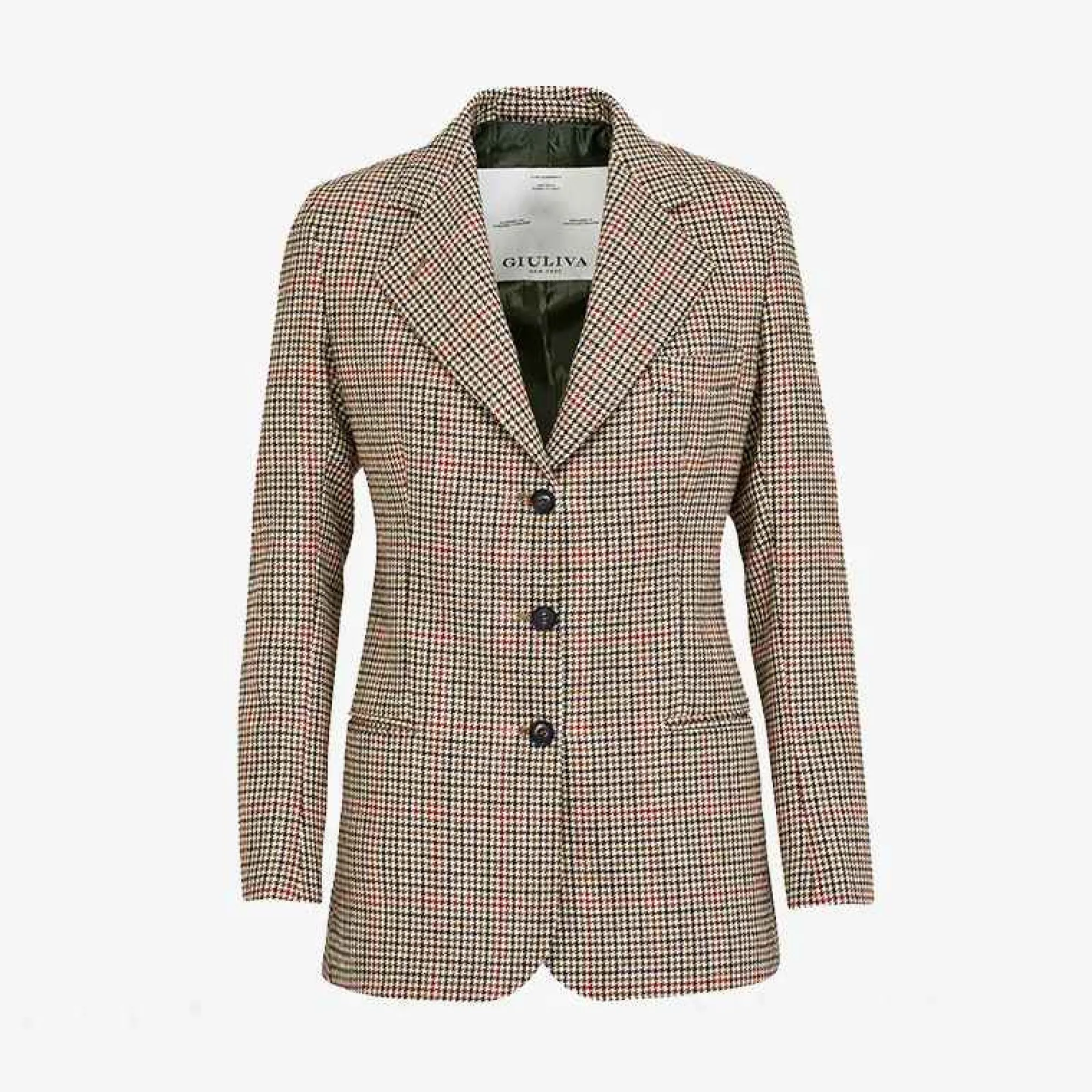 Online The Ginestra Blazer Wool Check Outerwear