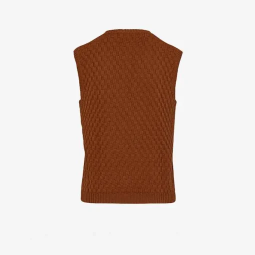 Outlet The Lidia Vest Virgin Wool Knitwear