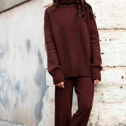 Discount Cashmere Sweater - Cocoa Knitwear
