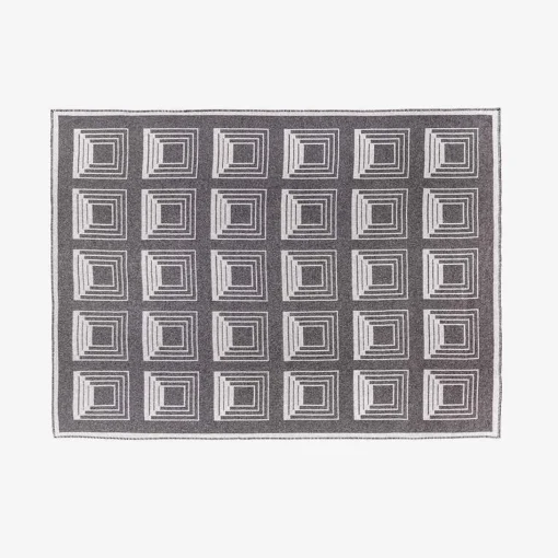 Online Pantheon Cashmere Blanket - Grey Bedroom