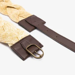 Clearance Straw Braided Belt Bags & Accessories