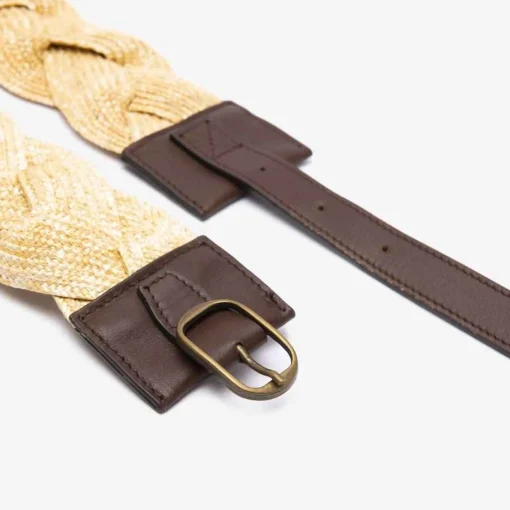 Clearance Straw Braided Belt Bags & Accessories