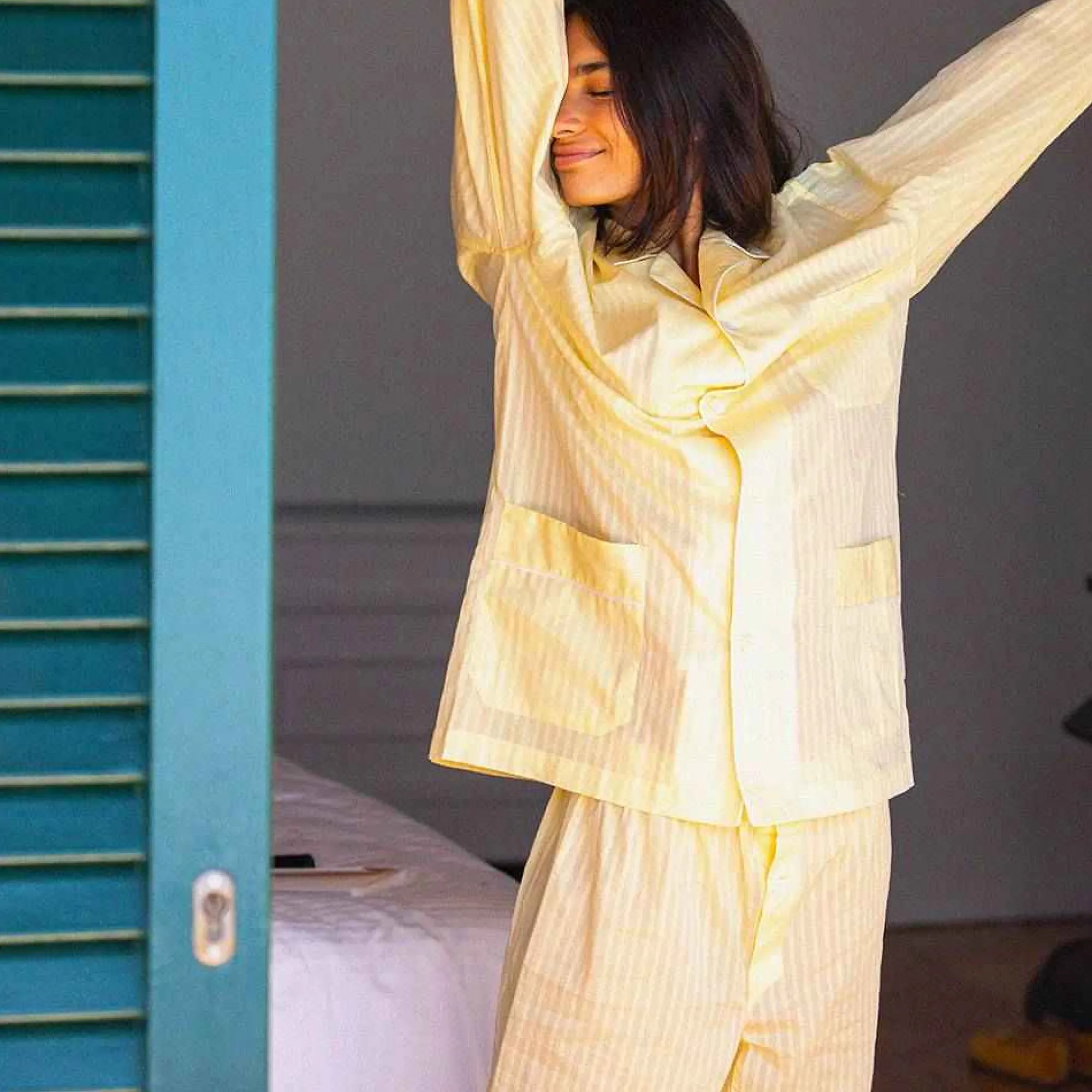 Best Unisex Roberto Pyjama Yellow For Men