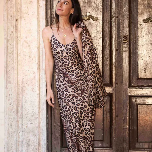 Hot X Alberto Biani Leopard Dress Dresses