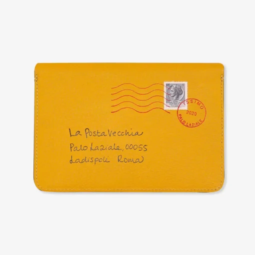 New X Anya Hindmarch Passport Holder La Posta Vecchia La Posta Vecchia