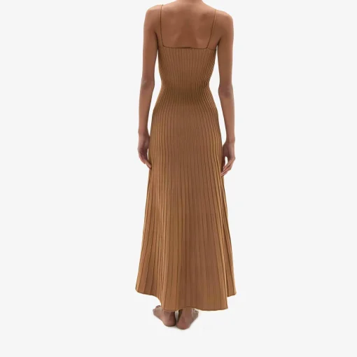 Best X Casasola Carlotta Midi Dress Copper Dresses