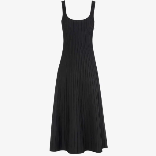 Outlet X Casasola Fede Midi Black Dress Dresses