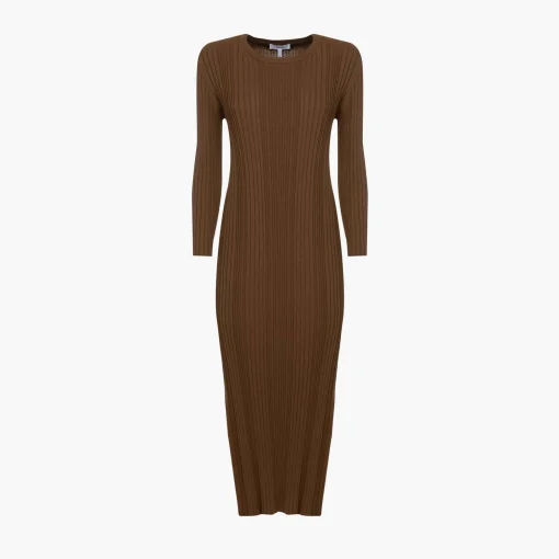 X Casasola Luiza Dress Coffee Dresses