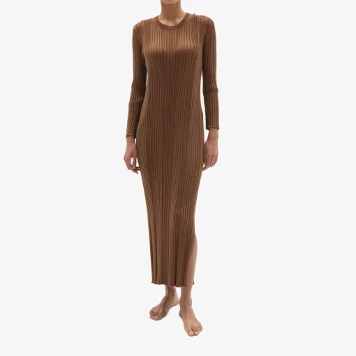 X Casasola Luiza Dress Coffee Dresses