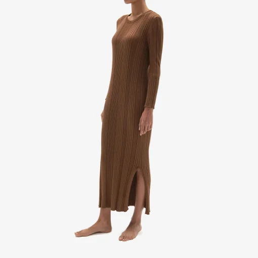 X Casasola Luiza Dress Coffee Dresses