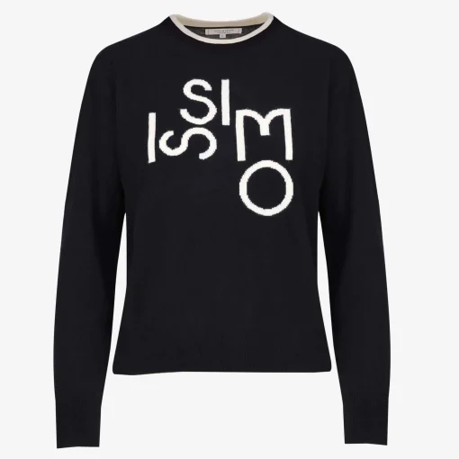 Best X Chinti & Parker Chic- Sweater Navy Knitwear