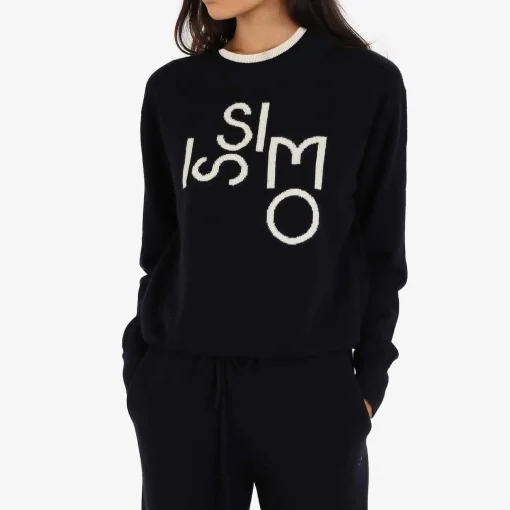 Best X Chinti & Parker Chic- Sweater Navy Knitwear