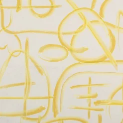 Clearance X Dedar Alfred Fabric Yellow Wall & Tiles