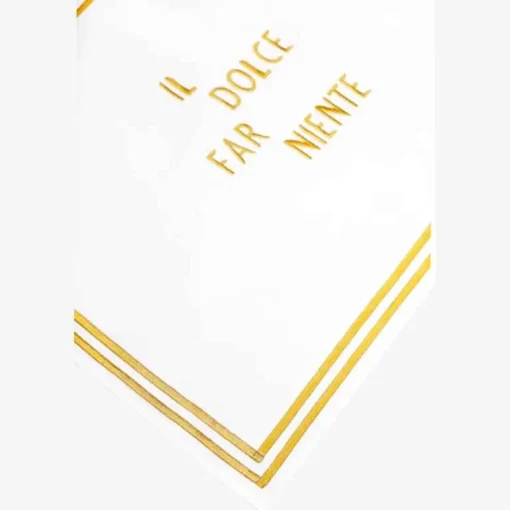 Clearance X Frette Boudoir Pillow Case "Dolce Far Niente" Bedroom