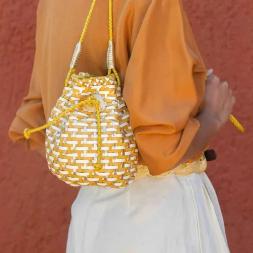Hot X Iacobella Nirmala Yellow Bags & Accessories