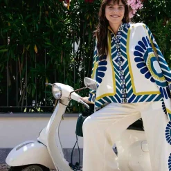 X La Doublej Palazzo Pants - White Solar Placee Bottoms
