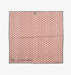 New X Les Belles Heures Mezzatorre 14H12 Cotton And Silk Blend Printed Scarf Mezzatorre