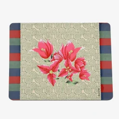 Clearance X Lisa Corti Bougainvillea Spiral Placemat Tableware