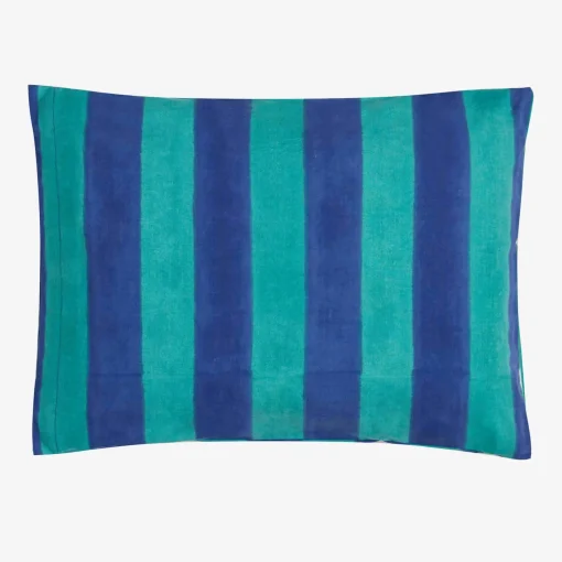 Clearance X Lisa Corti Bougainvillea Stripes Baby Pillow Living Room