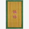 Discount X Lisa Corti Bougainvillea Mustard Stripes Junior Quilt Bedroom