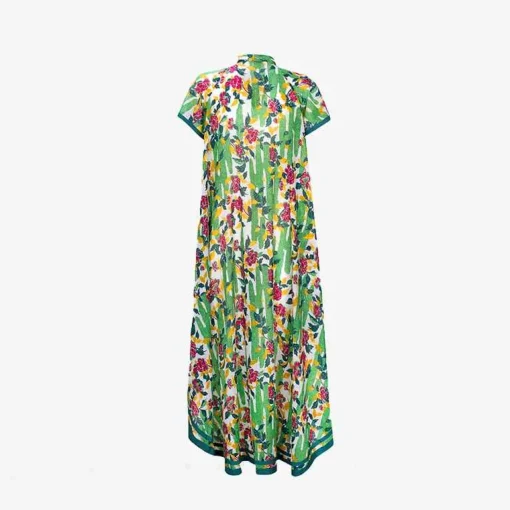 Online X Loretta Caponi Anouk Kaftan Dresses