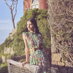 Outlet X Loretta Caponi Delfina Dress Dresses