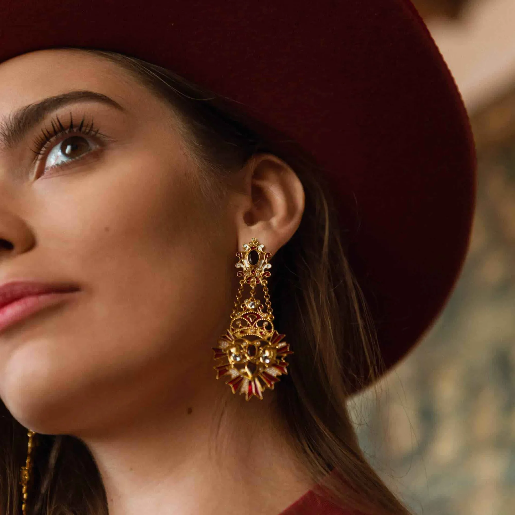 Hot X Percossi Papi Cuore Sacro Earrings - Made To Order Jewelry