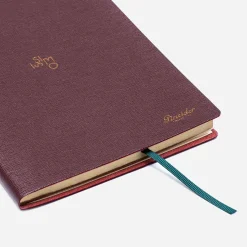 Sale X Pineider Burgundy Notebook For Men