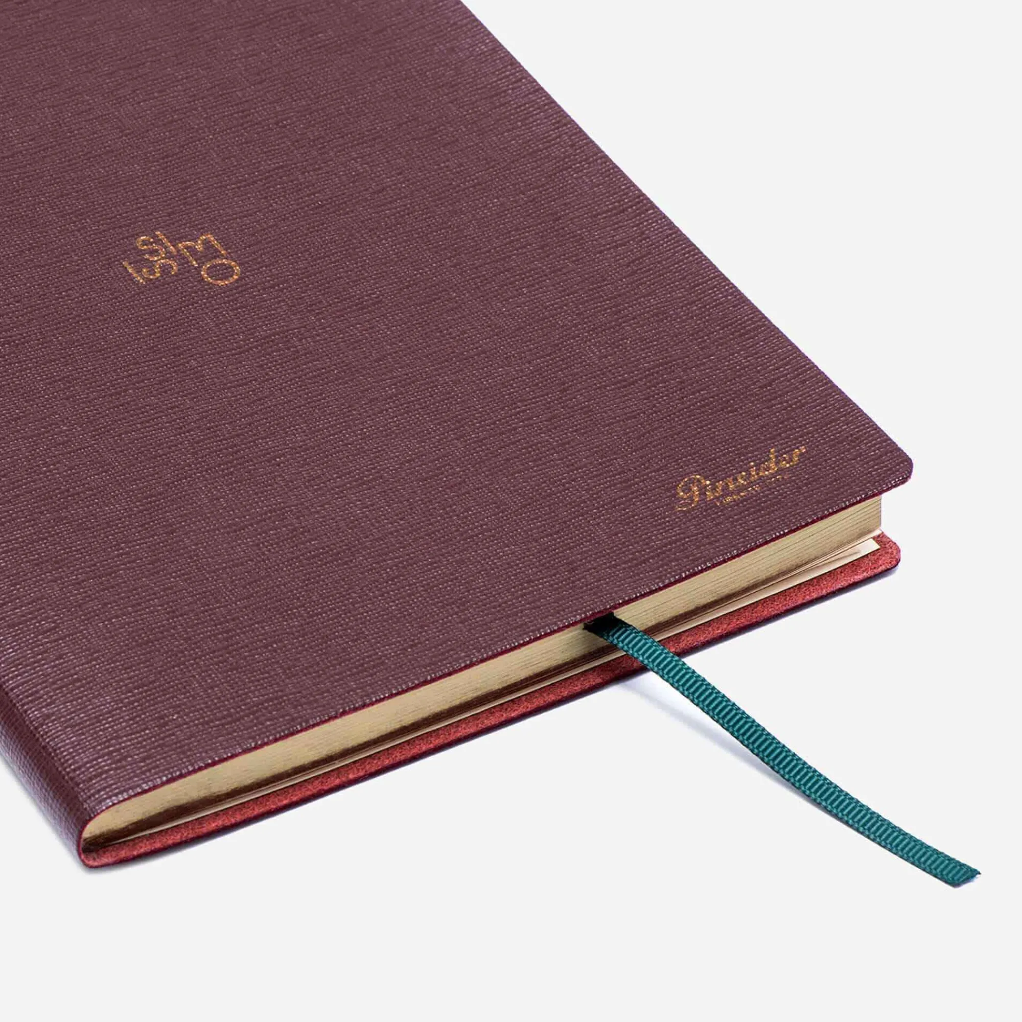Sale X Pineider Burgundy Notebook For Men