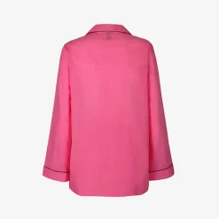 Clearance X Schostal Unisex Pyjama - Pink & Bordeaux For Men