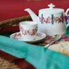 Sale X Villeroy & Boch Bougainvillea Espresso Cup And Saucer, Set Of 2 Tableware