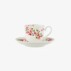 Sale X Villeroy & Boch Bougainvillea Espresso Cup And Saucer, Set Of 2 Tableware