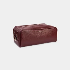 Discount Tsar Deer Bordeaux Leather Beauty Case For Men