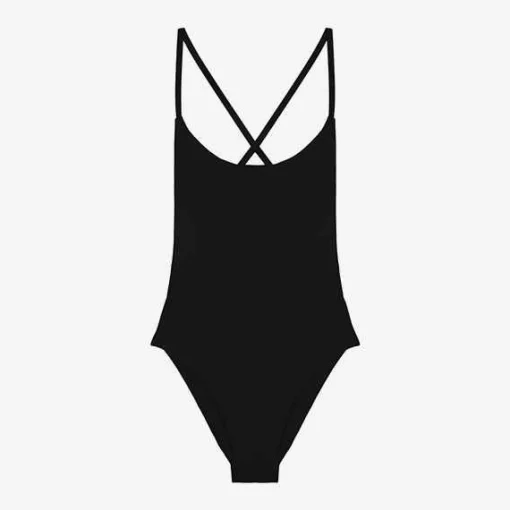 Sale Uno One Piece Swimsuit - Black Beachwear