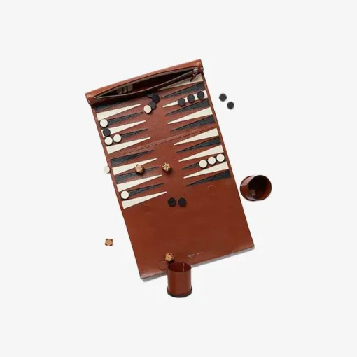 Metier Backgammon Set - Cognac Living Room