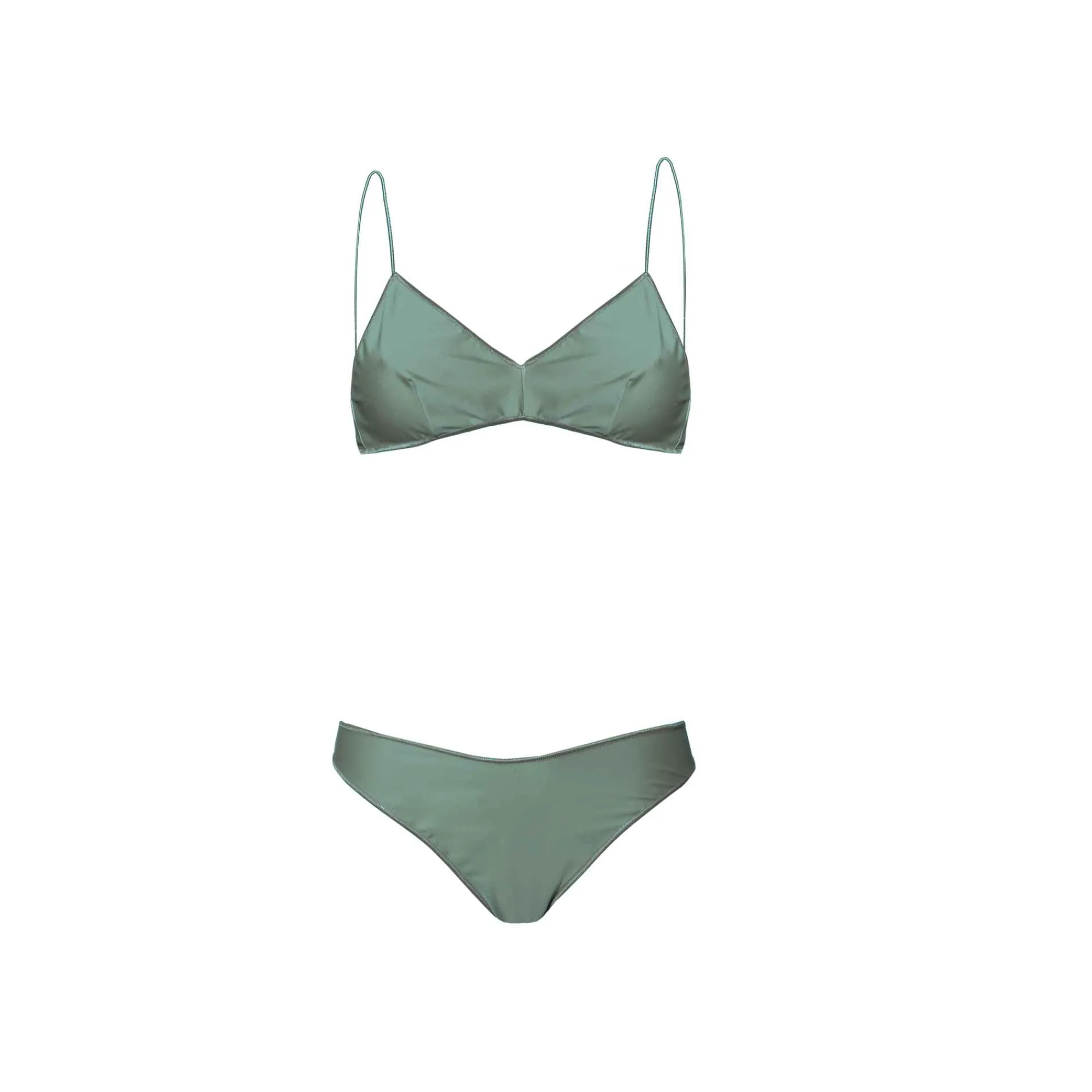 Discount Eco Basic Two Piece Sage Beachwear