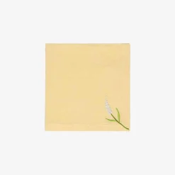 Outlet Lavender Embroidered Placemats And Napkins - Set Of 6 Tableware